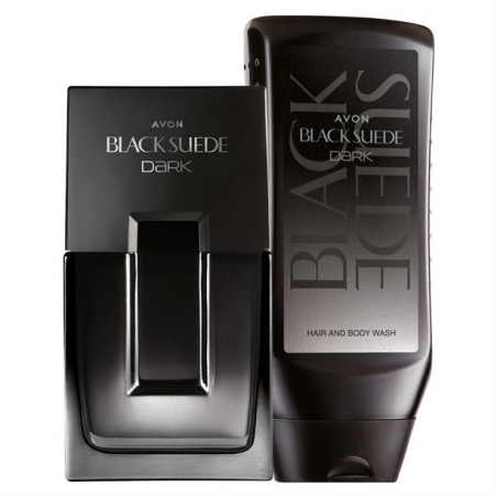 AVON Dunkles Set „Schwarzes Wildleder“