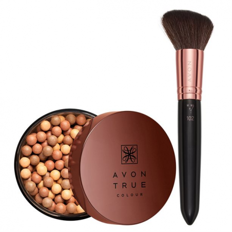 AVON DEEP BRONZE CONSTRUCTION AND BRONSIZING TINTING PEARLS SET