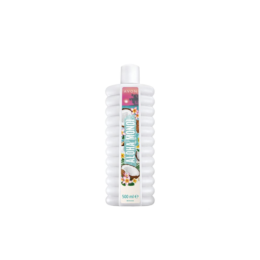 AVON Aloha Monoi bath foam with the scent of coconut and tiara flower 500 ml
