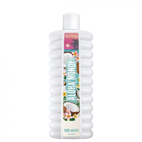 AVON Aloha Monoi bath foam with the scent of coconut and tiara flower 500 ml