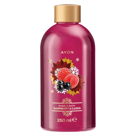 AVON Bath foam with the scent of raspberries and black currants 250 ml