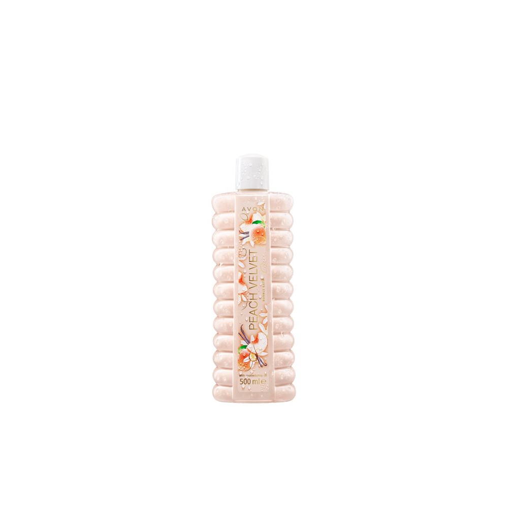 AVON Bath foam with the scent of peach and vanilla 500 ml