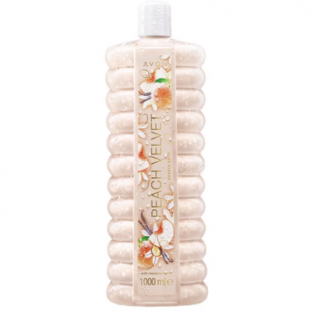 AVON Bath foam with the scent of peach and vanilla 1000 ml