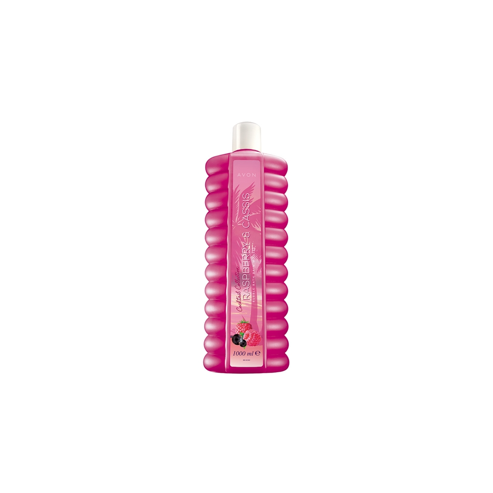 AVON Bath foam with the scent of raspberries and black currants 1000 ml