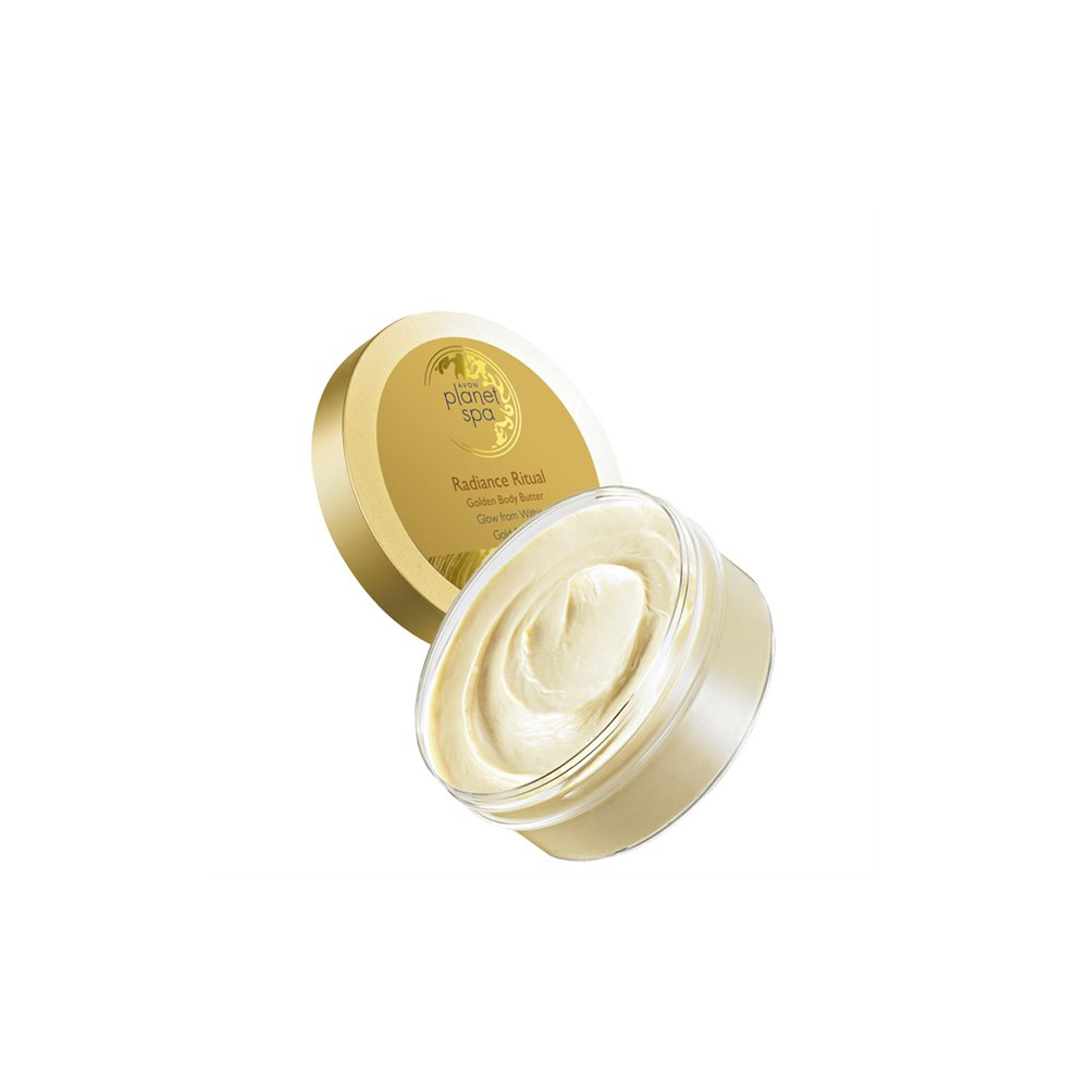AVON Brightening body cream with golden particles 200 ml
