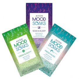 AVON BATH SALT SET 3 x 80 g