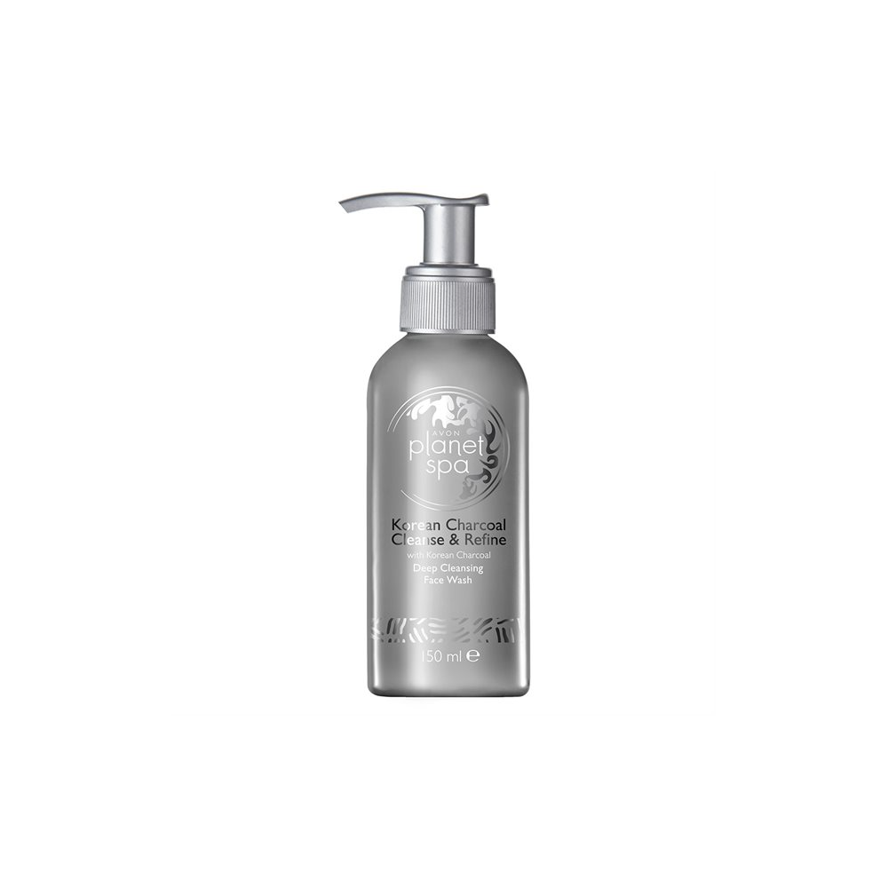 AVON Deep cleansing facial gel with activated Korean charcoal 150 ml