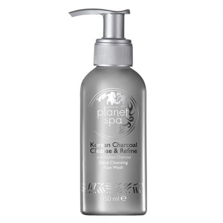 AVON Deep cleansing facial gel with activated Korean charcoal 150 ml