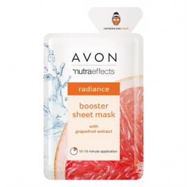 AVON aufhellende Textil-Gesichtsmaske mit Grapefruit-Extrakt 1 Stück