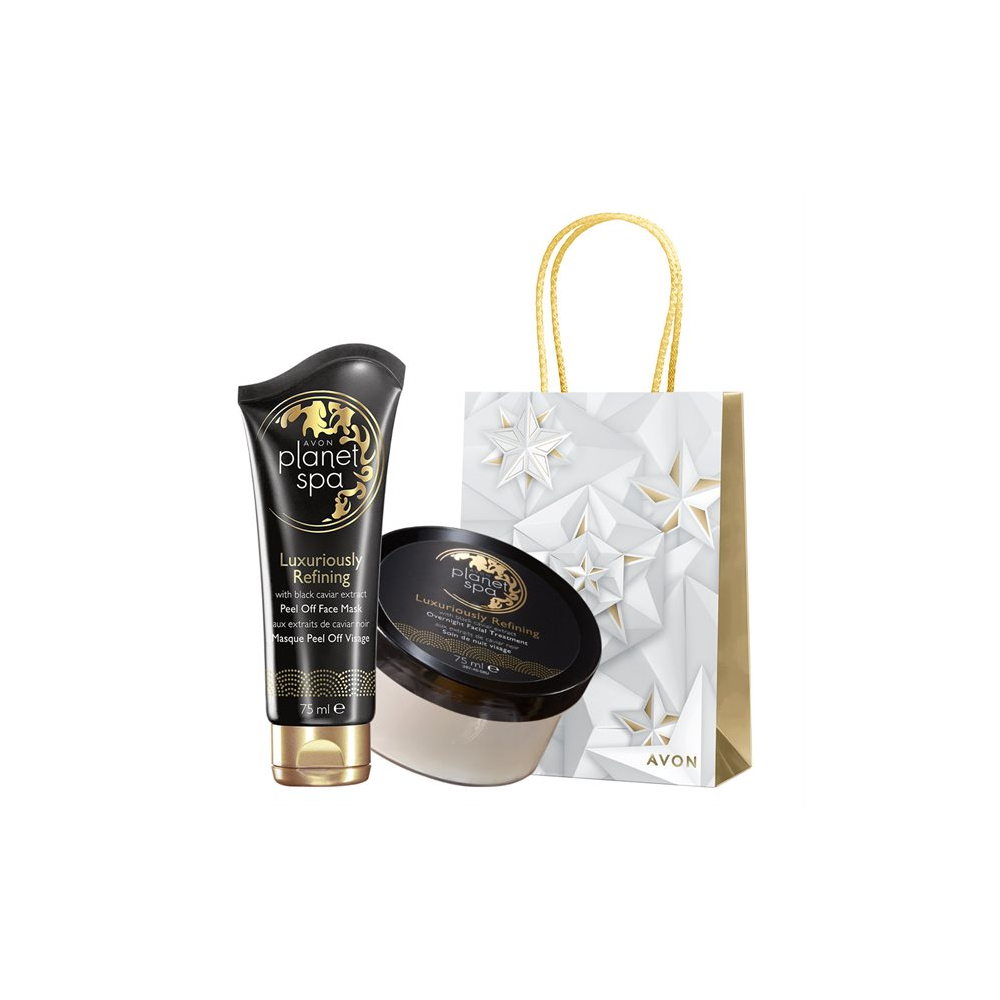 AVON-Set mit Extrakten aus schwarzem Kaviar