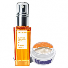 Avon Anew Duo-Augenpflege und strahligkeitsmaximierendes Serum mit Vitamin C