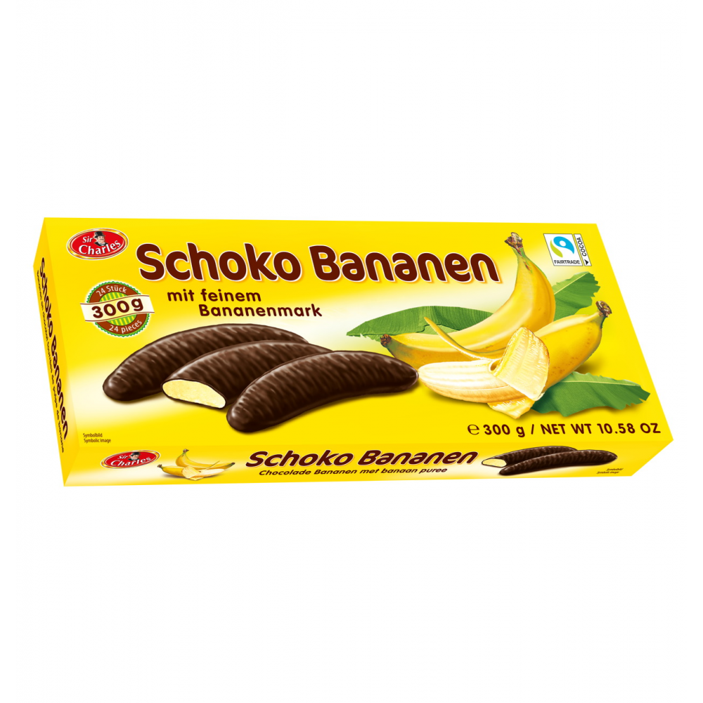Sir Charles Chocolate Bananas 300 g