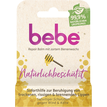 Bebe Natürlich geschützter Lippenbalsam 4,9 g