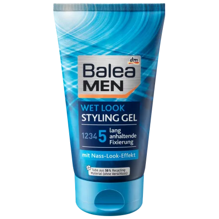 Balea Men Wet Look Styling Gel 150 ml / 5.0 fl oz