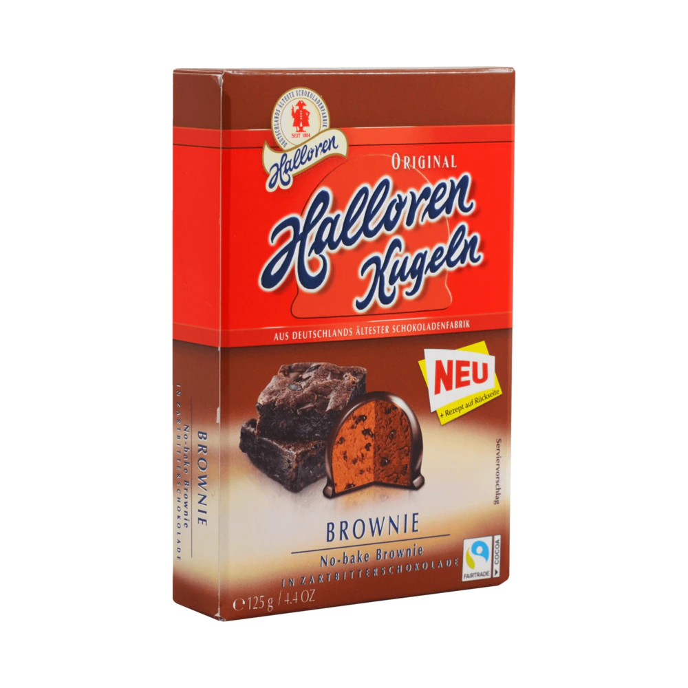Halloren Kugeln Brownie 125 g / 4,4 oz