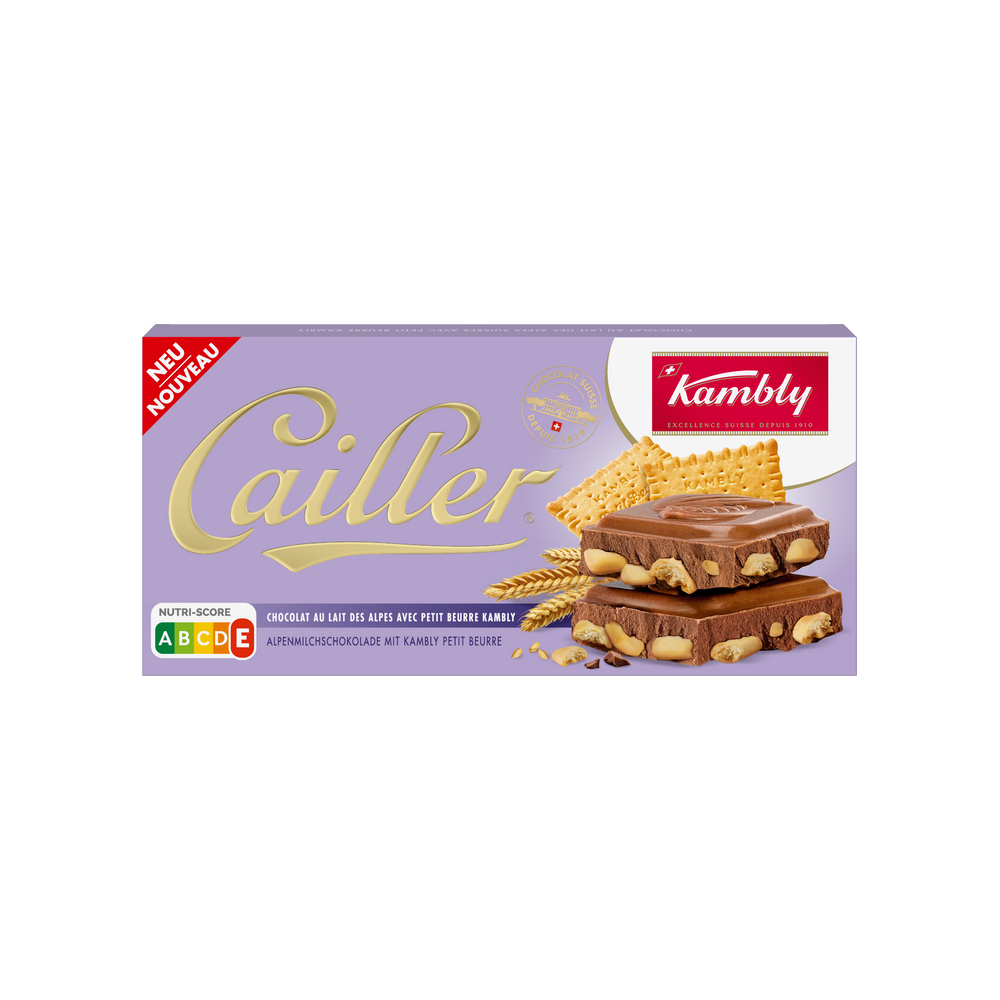 CAILLER KAMBLY TAFEL MILCH 180 G