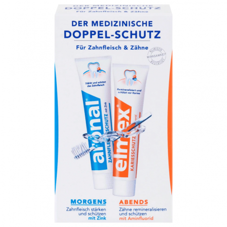 Elmex & Aronal Toothpaste Set 2x12ml