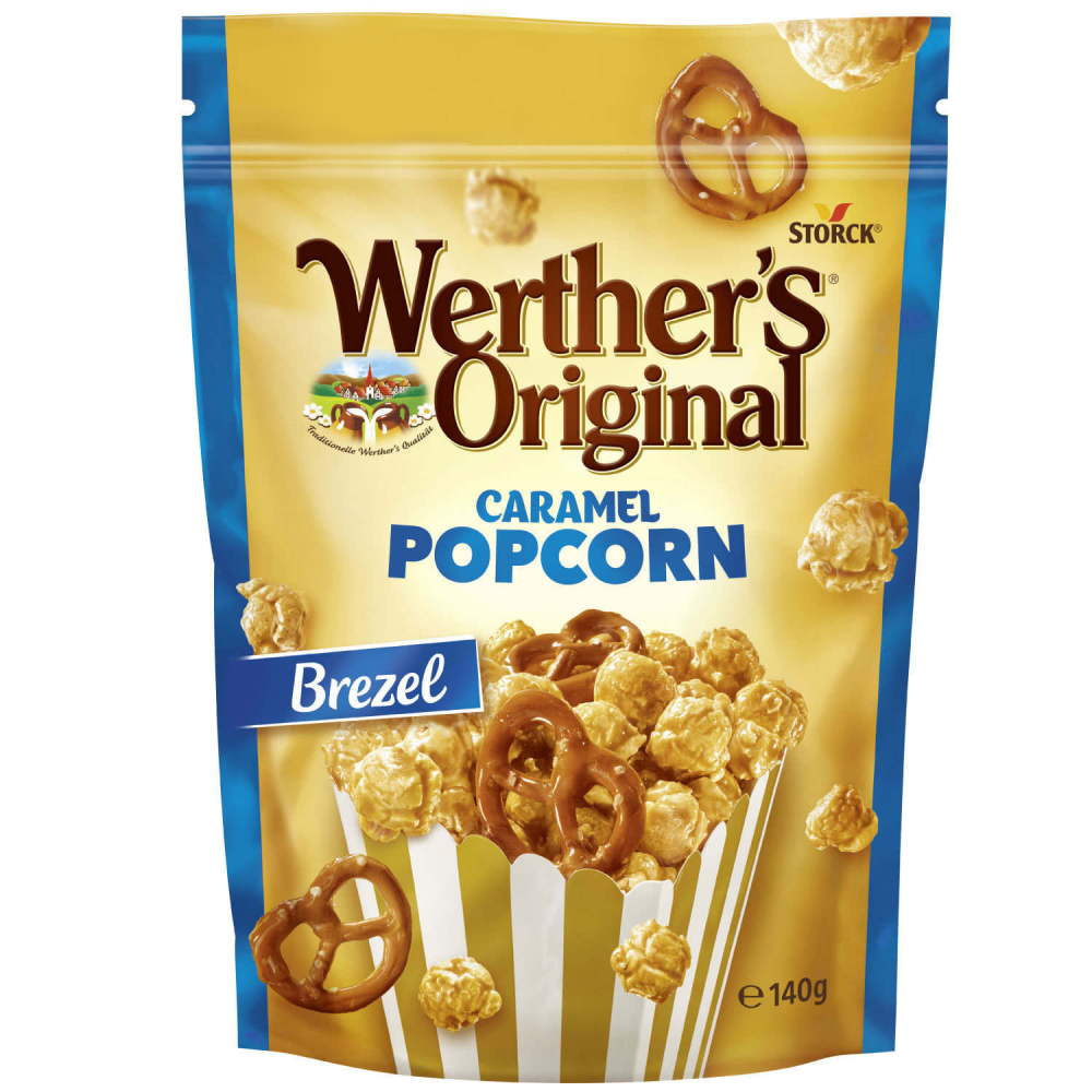 Werther's Original Caramel Popcorn Pretzel 140g