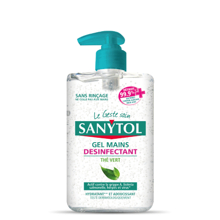 SANYTOL Hand-Desinfektionsgel Grüner Tee 500 ml