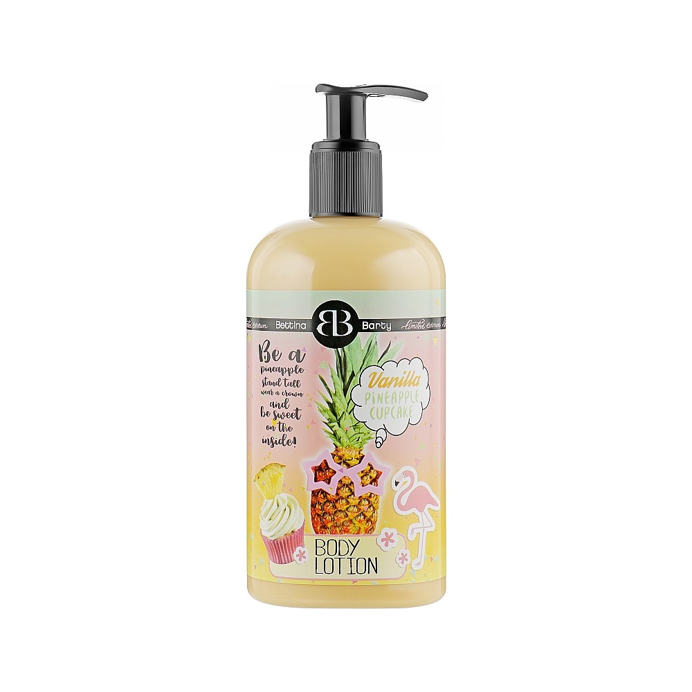 Bettina Barty Vanilla Pineapple Cupcake Body Lotion 500 ml / 17 fl oz