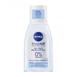 Nivea MicellAIR ölfreies Gel zur Entfernung von Augen-Make-up 125 ml / 4,2 fl oz