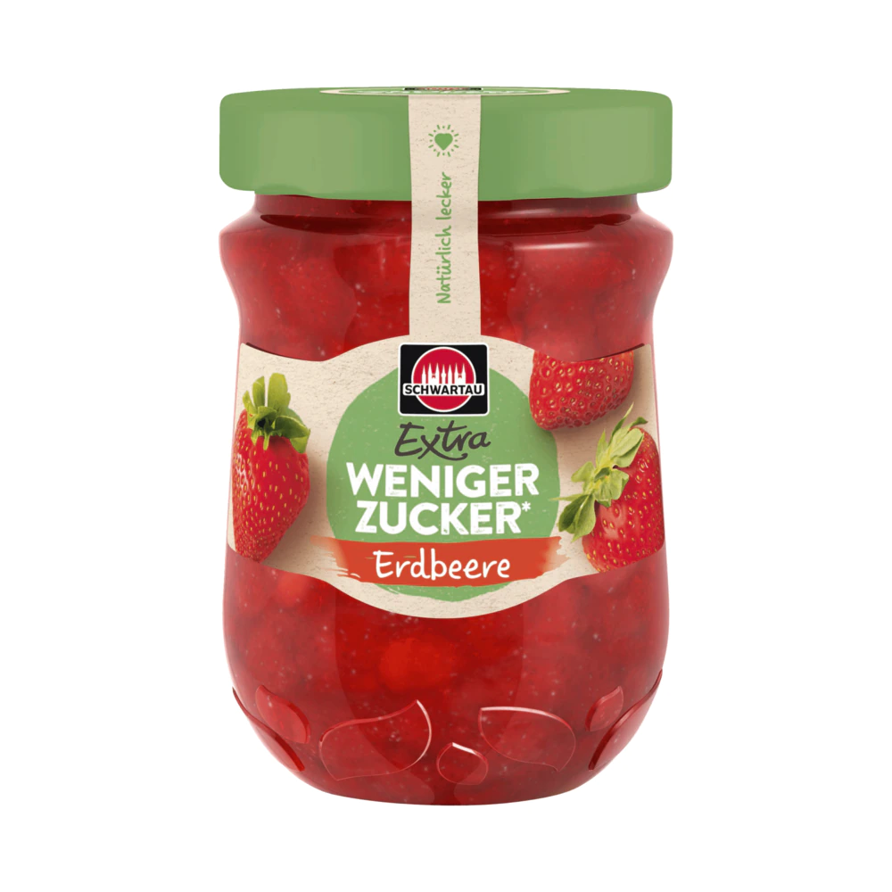 Schwartau Less Sugar Strawberry 300 g