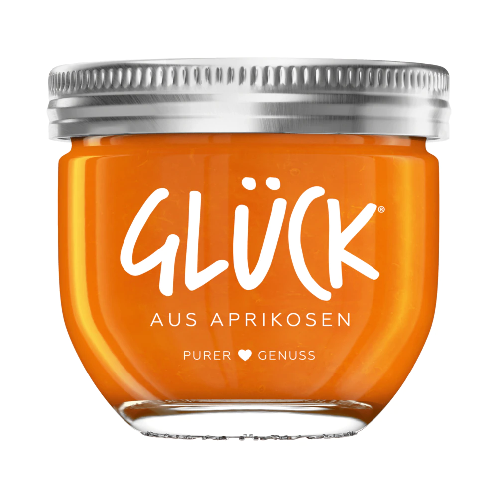 Glück Apricot Fruit Spread 230g