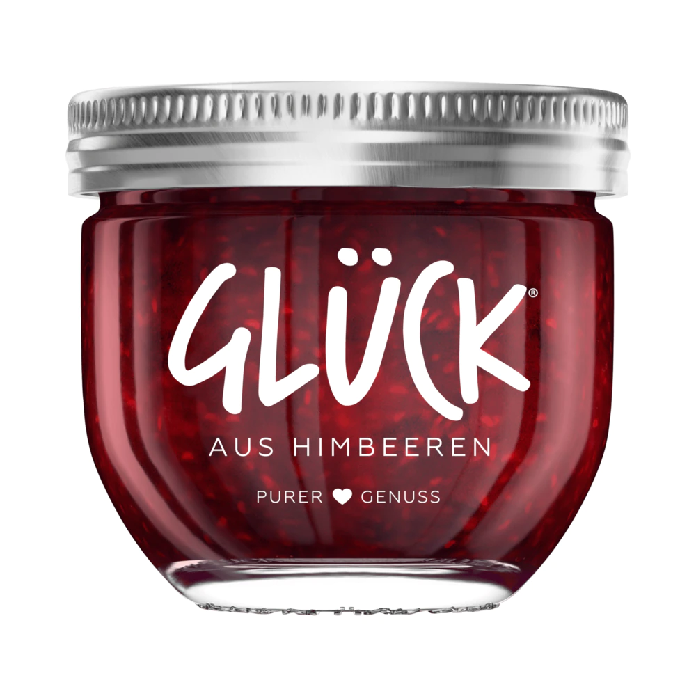 Glück Raspberry fruit spread 230 g