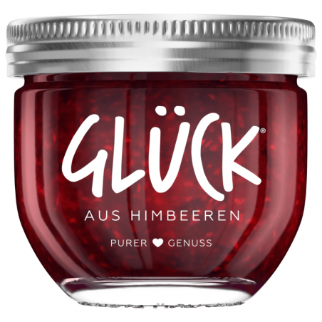 Glück Raspberry fruit spread 230 g