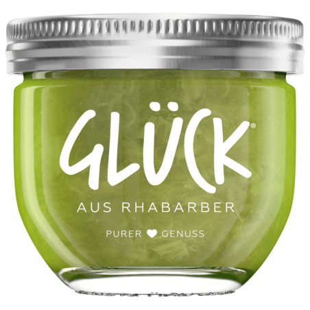 Glück Rhubarb fruit spread 230 g