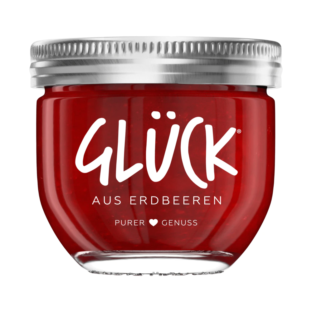 Glück Strawberry fruit spread 230 g / 8.05 oz