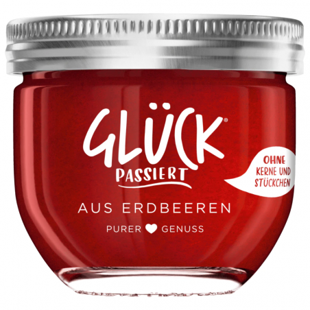 Glück Strawberries fruit spread 230 g