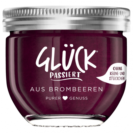 Glück Blackberries fruit spread 230 g