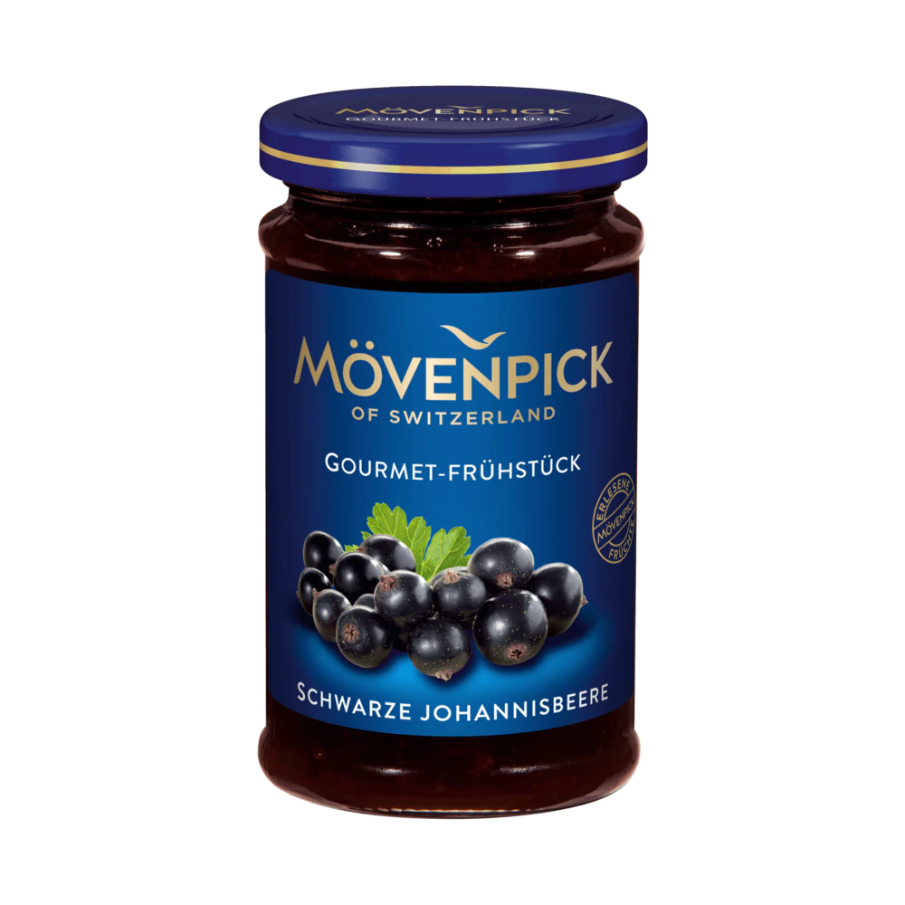 Mövenpick Gourmet Breakfast Blackcurrant Fruit Spread 250 g