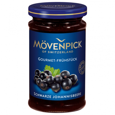Mövenpick Gourmet Breakfast Blackcurrant Fruit Spread 250 g