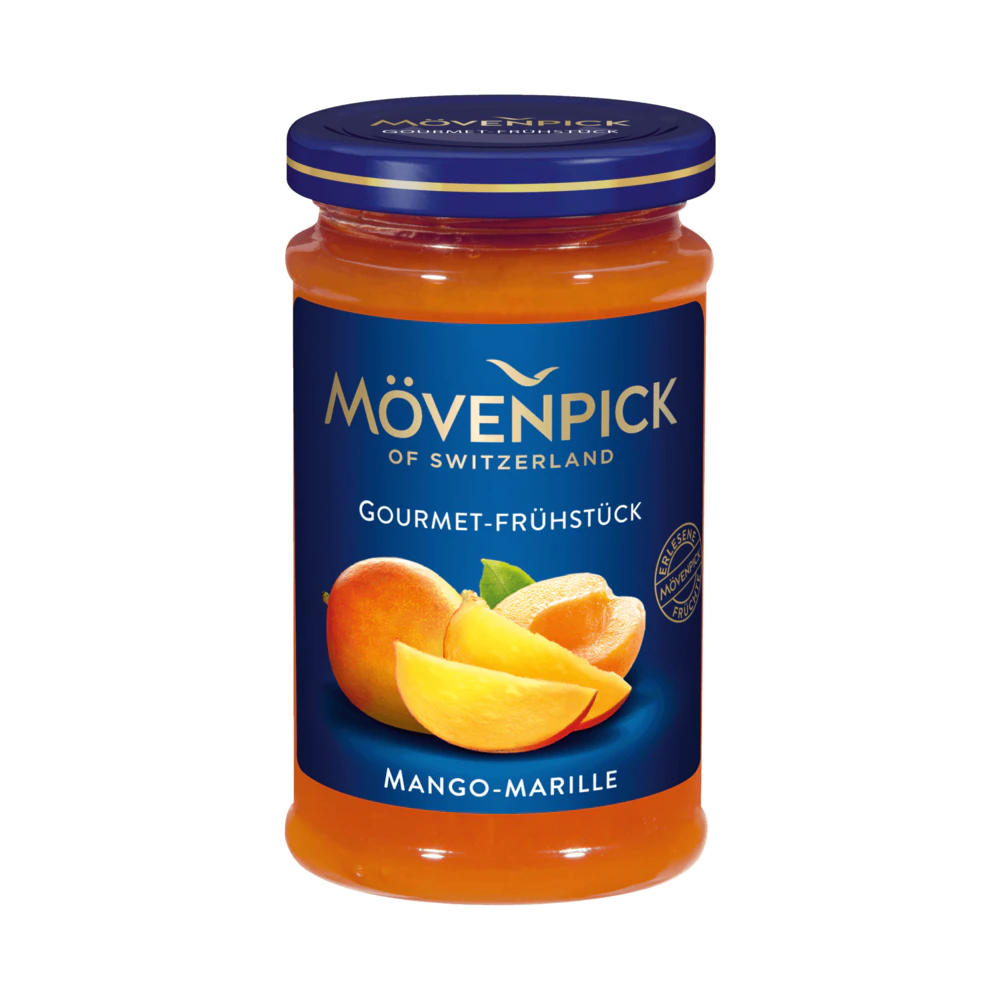 Mövenpick Gourmet Breakfast Mango and Apricot Fruit Spread 250 g