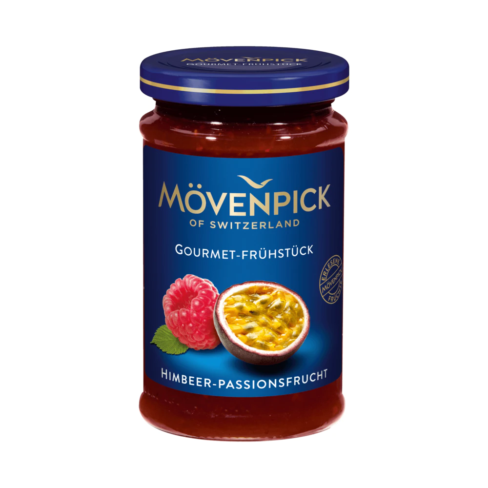 Mövenpick Gourmet Breakfast Raspberry Passion Fruit Fruit Spread 250g