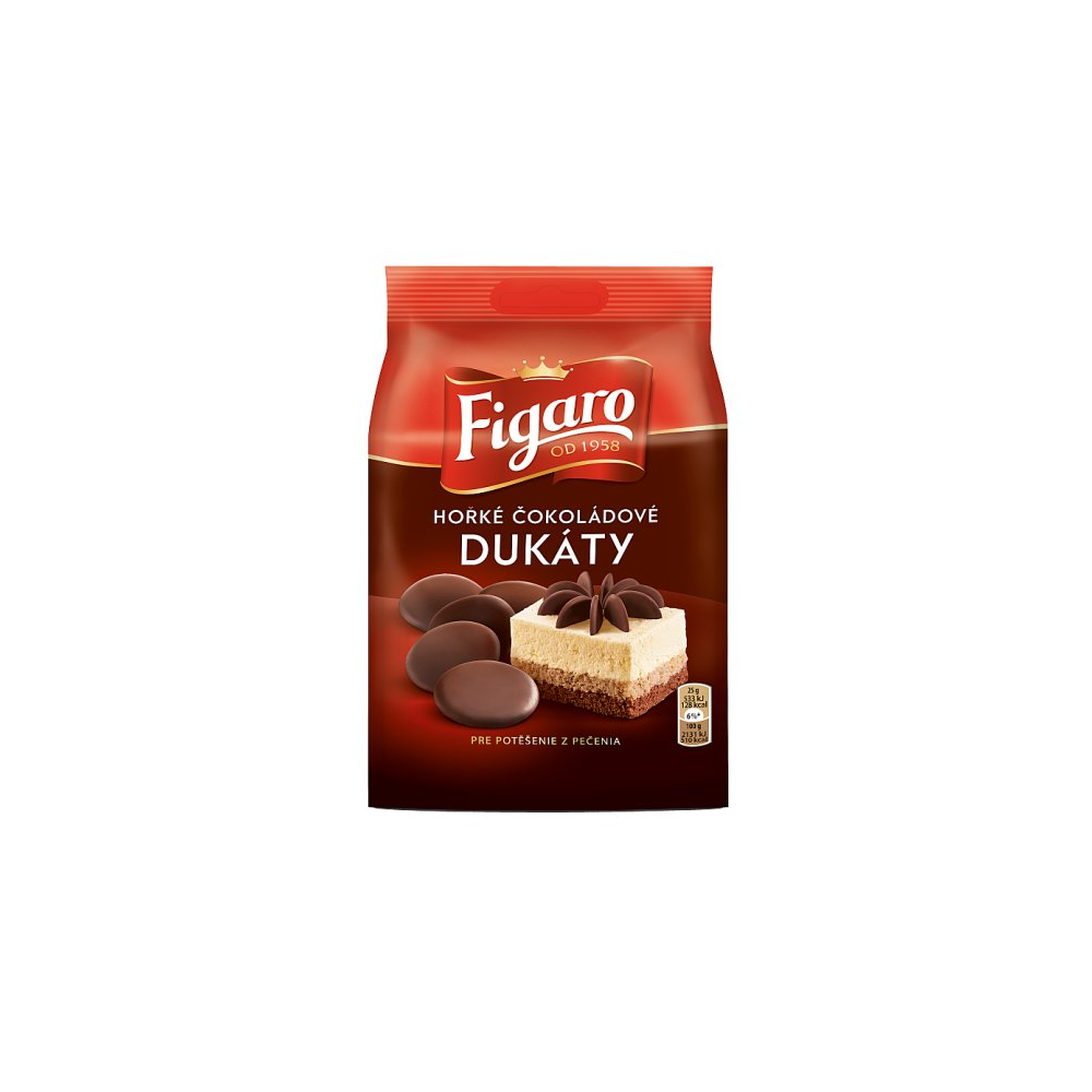 Figaro Zartbitterschokolade Ducats 110 g