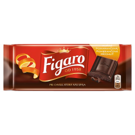 Figaro Dark Chocolate Orange Flavor 90g