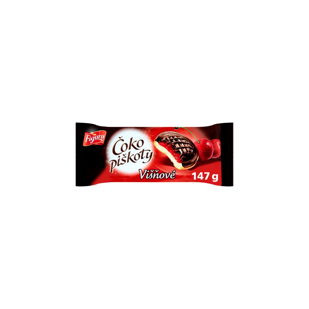 Figaro Chocolate Biscuits Cherry 147 g