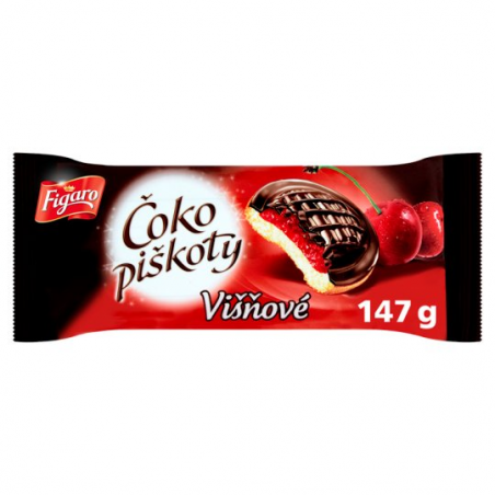 Figaro Chocolate Biscuits Cherry 147 g