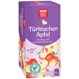 REWE Beste Wahl Türkischer Apfel 20 Teebeutel