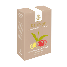 Dallmayr lemon / grapefruit - flavored green tea, loose tea 100g