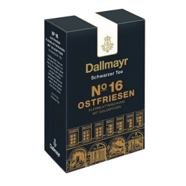 Dallmayr Nr. 16 Ostfriesen - Mischung aus kleinen Blättern mit goldenen Blattspitzen, loser Tee 100 g