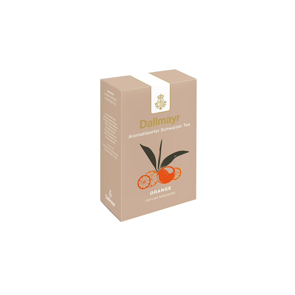 Dallmayr Orange - Flavored Ceylon blend, loose tea 100g