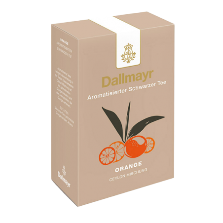 Dallmayr Orange - aromatisierte Ceylon-Teemischung, loser Tee 100 g