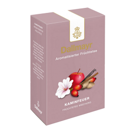 Dallmayr Open Fire - aromatisierte Fruchtmischung Apfel und Zimt, loser Tee 100 g