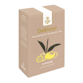 Dallmayr Lemon – Ceylon-Mischung mit Zitronengeschmack, loser Tee, 100 g