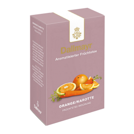 Dallmayr Orange / Karotte - Aromatisierte Früchteteemischung, loser Tee 100 g