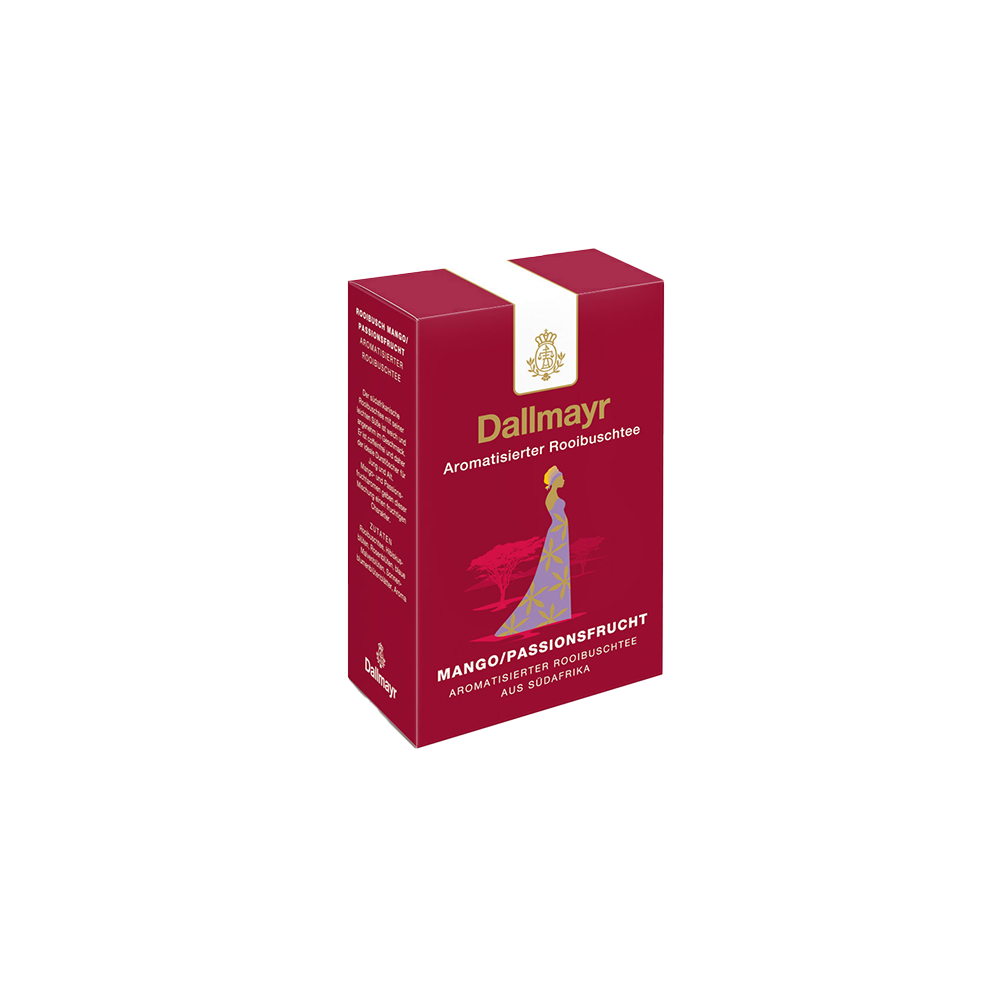 Dallmayr Mango/Passionsfrucht - aromatisierter Rooibos-Tee, loser Tee 100 g